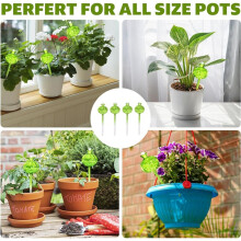 Plant Watering Globes 4Pack Self Watering Planter Insert for Indoor & Outdoor Plants Automatic Plant Watering Bulbs