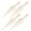 8Pcs Ivory ABS Kitchen Cone Roller Mold DIY Pastry Baking Tool 1