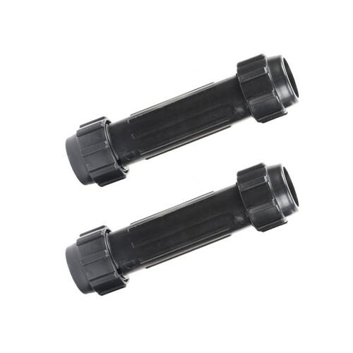 6Pièces Connecteur Rame Aluminium Résistance Noir