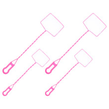 8Pcs Pink Kids Fishing Nets Nylon Mesh Fish Shrimp Catching Nets