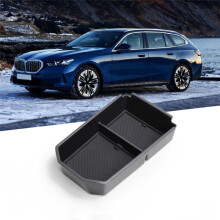 Center Console Organizer for 5 Series G60 2024 Armrest Storage Box Tray Interior Accessories