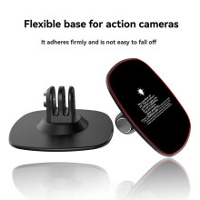 Adhesive Mount for X5/X4, Sports Camera Gear Non-Slip Helmet Flexible Base Glue Fixed Base