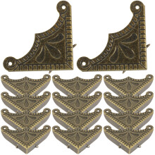 120Stk Eckenschutz Für Möbel Metall Vintage Cornerschutz