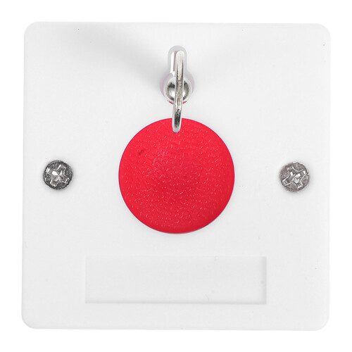 15Pcs Plastic Wireless Emergency Call Button White for Restroom Use