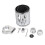 Suporte Universal para Copos de Motocicleta Cromado para  Sportster de 7/8 Polegadas, 1 Polegada e 1,25 Polegadas 4