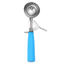 3Pcs Blue Dig Ball Spoon Simple Design Ice Cream Scoop for Kitchen