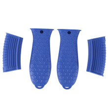Silikon Heiß Griff Halter für Guss Eisen, 4 Pack Topf Griff HüLse Rutschfeste Gummi Abdeckung für die Bratpfanne
