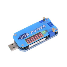 Adjustable - Converter Module 15W with CC CV USB Step /Down Boost Buck 5V to 30V Output with Shell Case