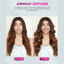 For Airwrap Styler HS01 HS05 HS08 Diffuser & Straightener Attahcments for Smooth Hair Style and Hair Curling A