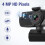 USB 2.0 2K Webcam with Microphone, Full HD Video Conferencing Camera 3
