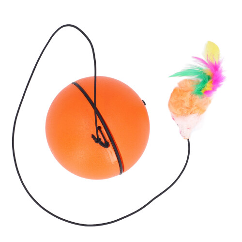 Balle interactive pour chat - 500 mAh, orange 1