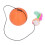 Balle interactive pour chat - 500 mAh, orange 11