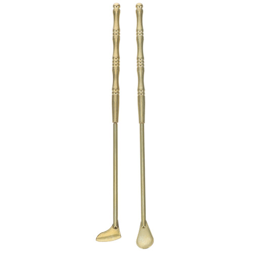 8Pcs Brass Incense Tool Set Copper Spoon for Burner Accessories