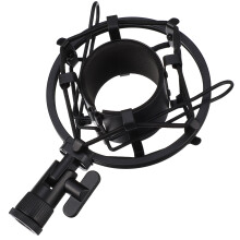 2Stk Robuster Metall Shockproof Mic Holder Anti-Vibrations Halterung