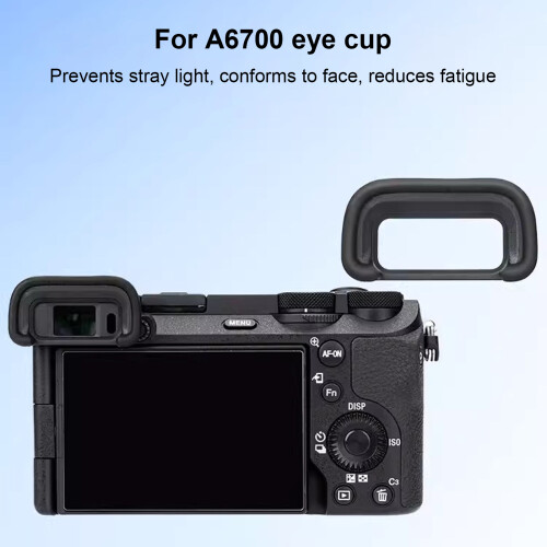 Capuchon oculaire ABS pour A6700 avec cache-griffe et niveau à bulle 2