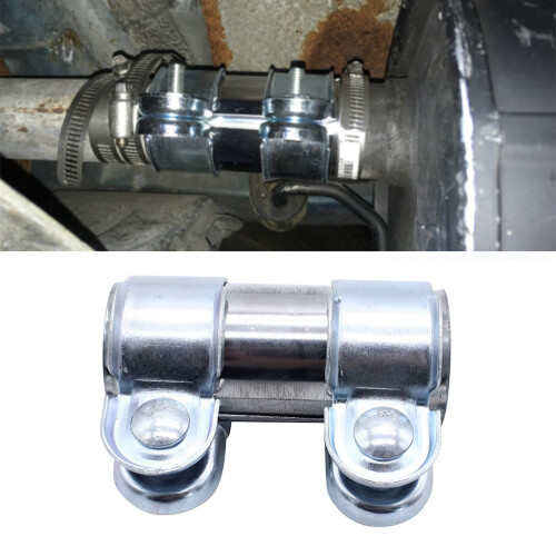 35mm x 95mm Pipe Connector Double Clamp Exhaust System FA1 Pipe Connector for Exhaust System Car Tools Car Modification 1