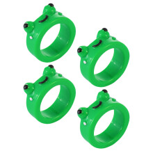 20Pièces Grenouilles Résine Enfants Anneaux Fête