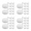 48Pièces Inserts Bulles En Caoutchouc Pour Jouets À Presser DIY 4