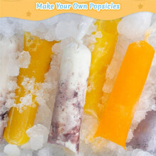 500 Ice Candy Plastic Bags - 4x12 Bolsas Para Bolis de Hielo Mexicanos Freeze Icepop Mold Bags Smoothie Mold