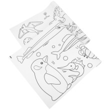 4Pièces Rouleaux Papier Dessin Enfants Imagination Et Jeu