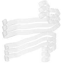 12St Kleine Witte Schoenendisplay Houder Plastic Voor En