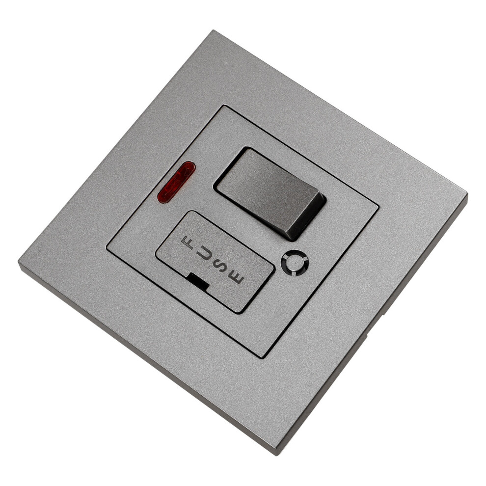 4Pcs Reliable Home Appliance Fuse Switch In Grey Pc Material 3651435518638