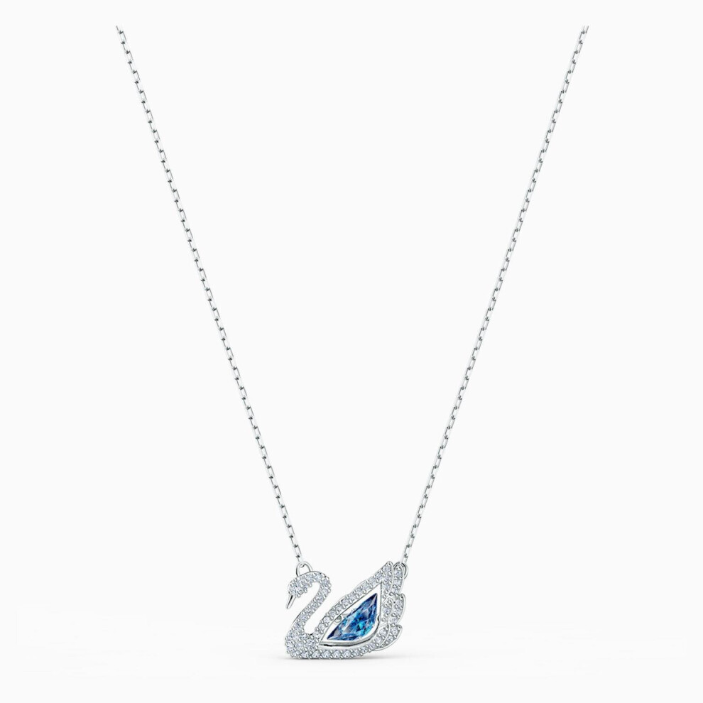 Swarovski Necklace Pendant Dancing Swan 5533397 Blue