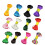 24 Cordelette Nylon Assortie Pour Kumihimo DIY 10