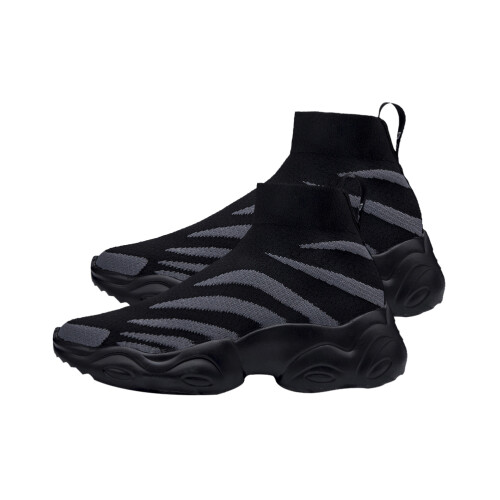 2Paires Baskets Noir Textile Durable Respirant Et