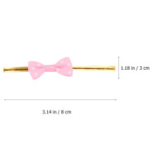 40Pièces Rubans Décoratifs Rose Pour Cadeaux