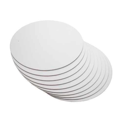 20Pcs Sturdy Silver Cake Base Boards for Birthday and Wedding Cakes 1