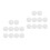 20Pcs Sturdy Silver Cake Base Boards for Birthday and Wedding Cakes 6