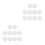 20Pcs Sturdy Silver Cake Base Boards for Birthday and Wedding Cakes 10