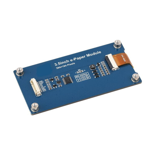 3.5inch E-Paper Display Module 384x184 Red-Yellow-Black-White for  Raspberry Pi ESP32 STM32 Module Version 2