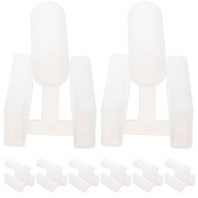 200St Witte Plastic Stopcontactbeschermers Babyveilig Kinderveiligheid