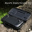 Protective Case for  Console Back Cover+Bracket Cooling Housing Shell Cover for  Game Accessories 4