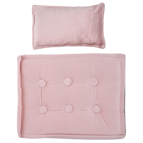 4Ensembles Ensemble Photo Bébé Et Coussin Rose Pour Décoration