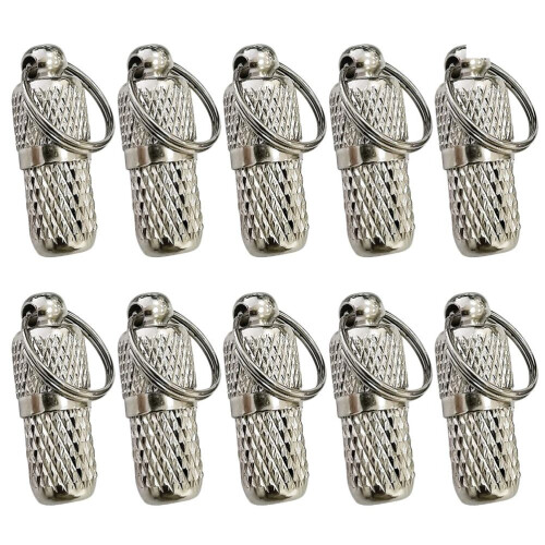 40Pièces Étiquettes Argent Collier Animalées Anti- Usage