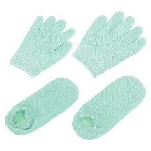 8Pièces Et En Gel Vert Hydratants Pour Pieds Mains