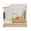 Woven Seagrass Storage Baskets Fabric Lined 3