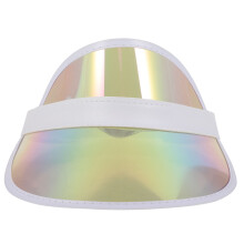 2Pièces Visieres Plage Plastique Large Anti Uv Femme
