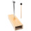 2Ensembles fork En Aluminium Et Bois Pour Relaxante 1