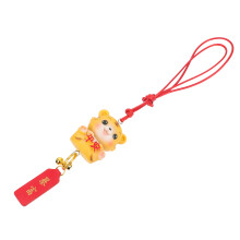 1Pièces Pendentif Intérieur Voiture Tigre Chanceux En Résine Colorée