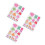 3Sets Kinderklebeetiketten PVC Für & Raumdeko 6