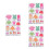 3Sets Kinderklebeetiketten PVC Für & Raumdeko 7