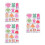 3Sets Kinderklebeetiketten PVC Für & Raumdeko 9