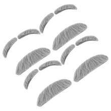 24Ensembles Accessoires Sourcils Et Moustaches Faux Pour Cosplay