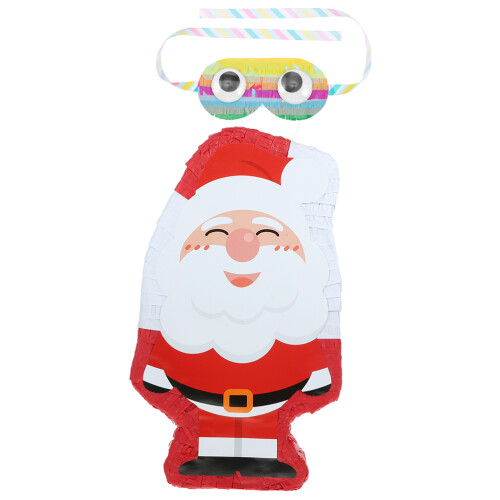 3Ensembles Pinata Père Noël En Remplissable Décor Festif