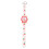 3Pièces Étanches Étudiantes Silicone Motif Cerise 1