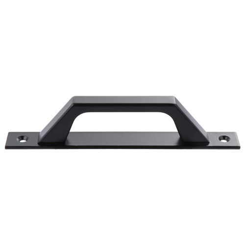 2Pcs Black Alloy Barn Door Handle Durable Antique Style Door Pull